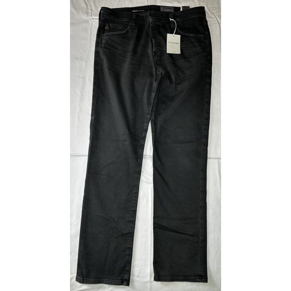 AG ADRIANO GOLDSCHMIED CLOUD SOFT DENIM GRADUATE AG-ED GREY JEANS 35 X 33